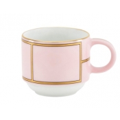 Ginori Diva Rosa Coffee Cup - 3.1 oz.